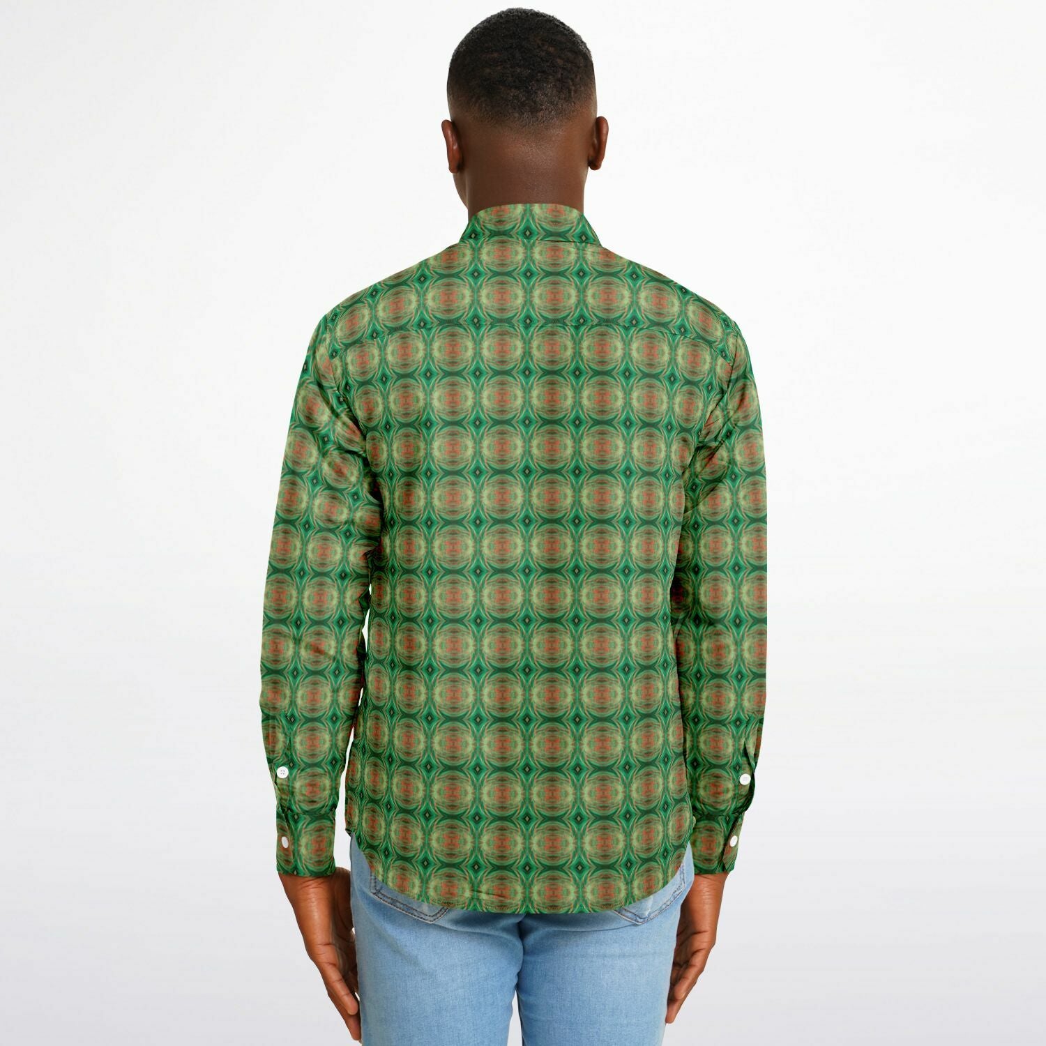 Long Sleeve Button Down Shirt (Frankenstein)