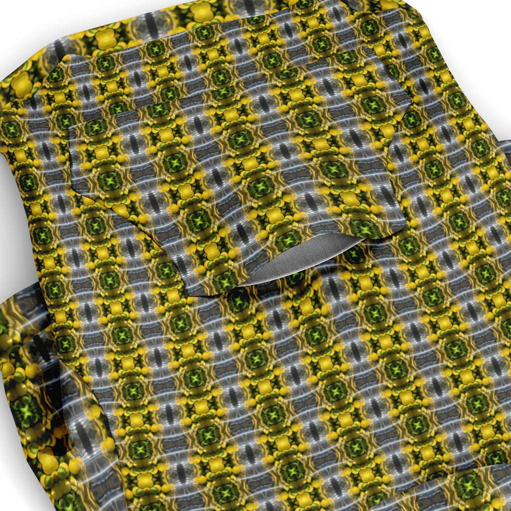 Dog Zip-Up Hoodie (Lemon Snakes)