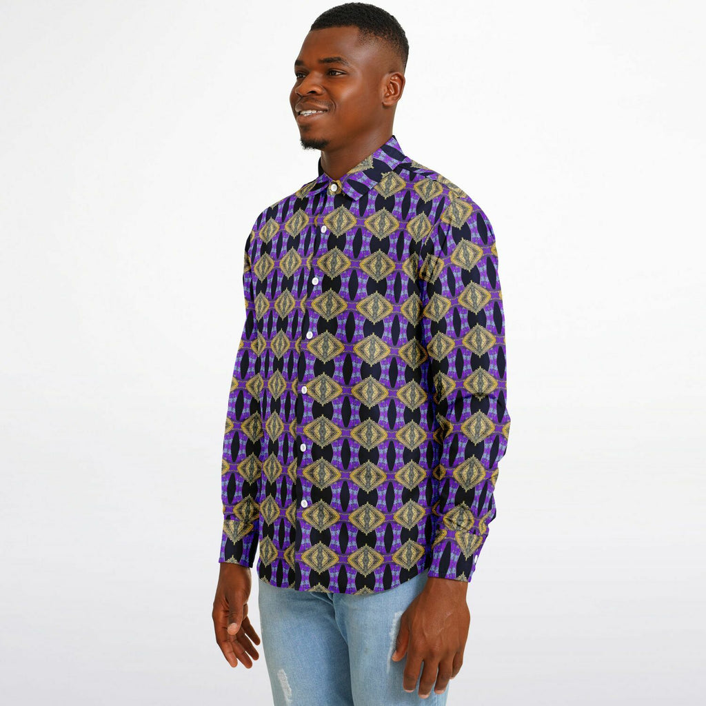 Long Sleeve Button Down Shirt (Paris)