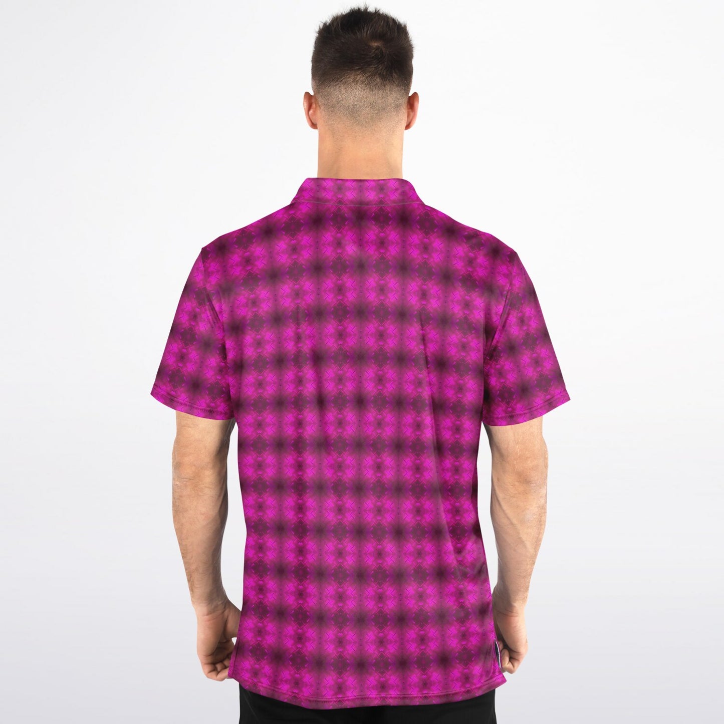 Polo Shirt (Fuchsia Parquet)