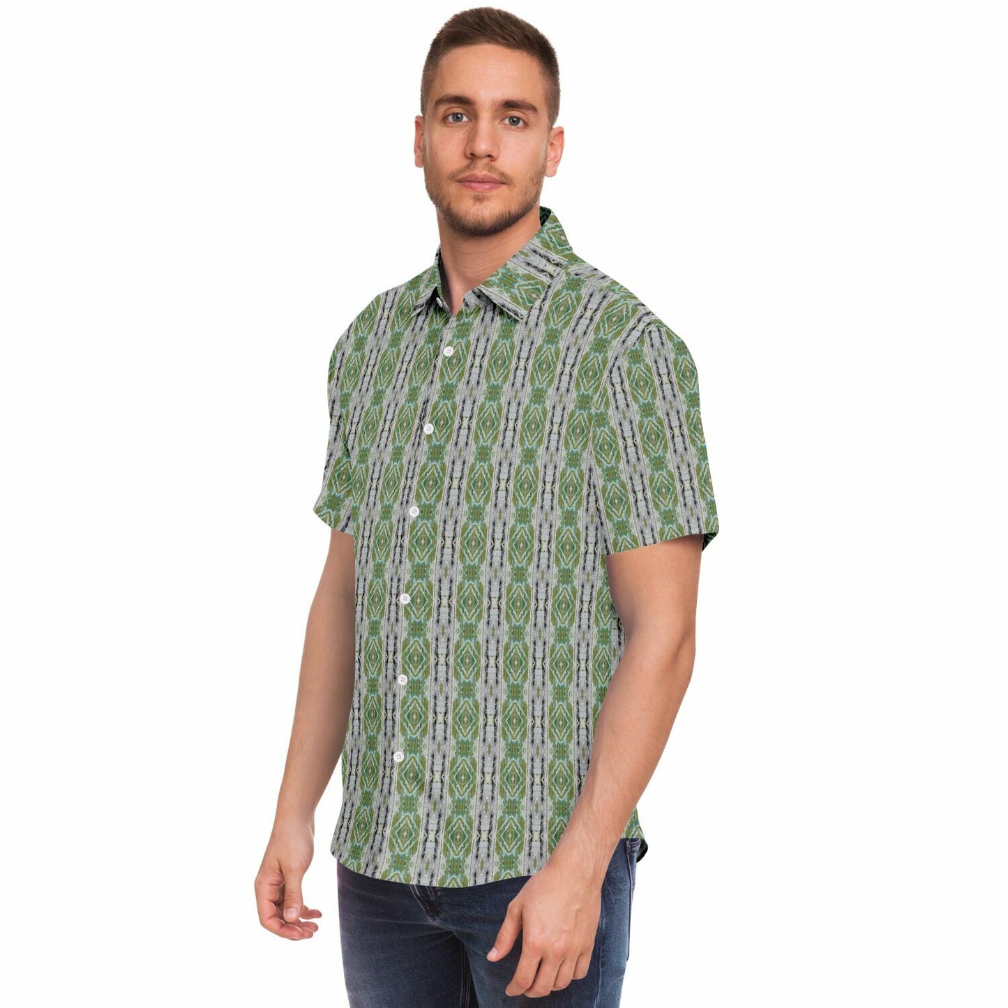 Short Sleeve Button Down Shirt (Bamboo No. 1)