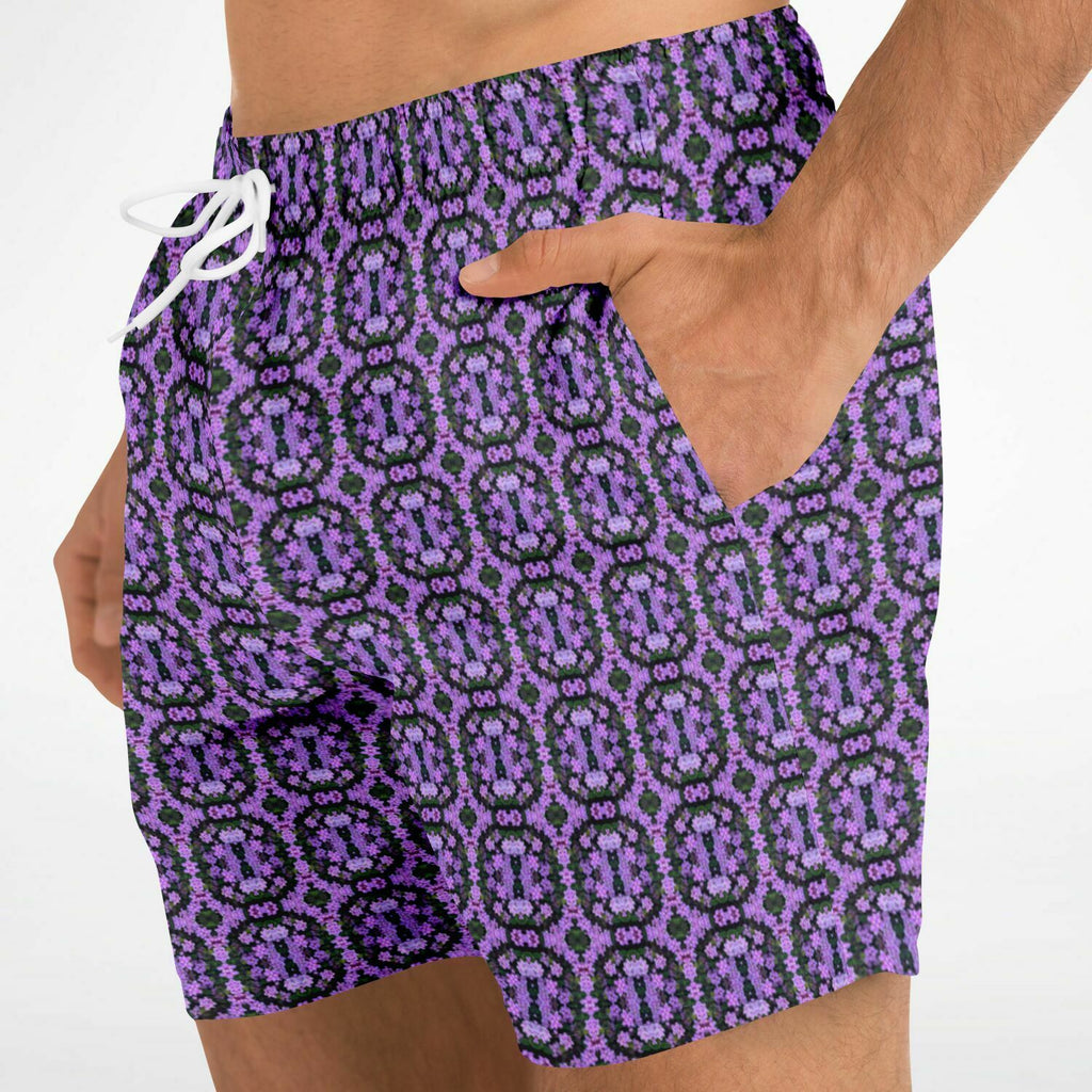 Swim Trunks (Violet Rings)