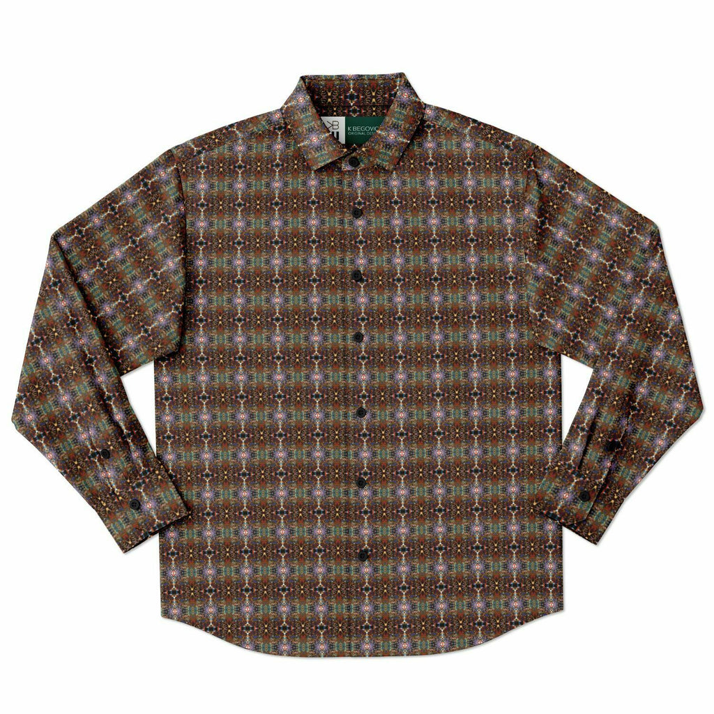 Long Sleeve Button Down Shirt (Woodstock No. 1)