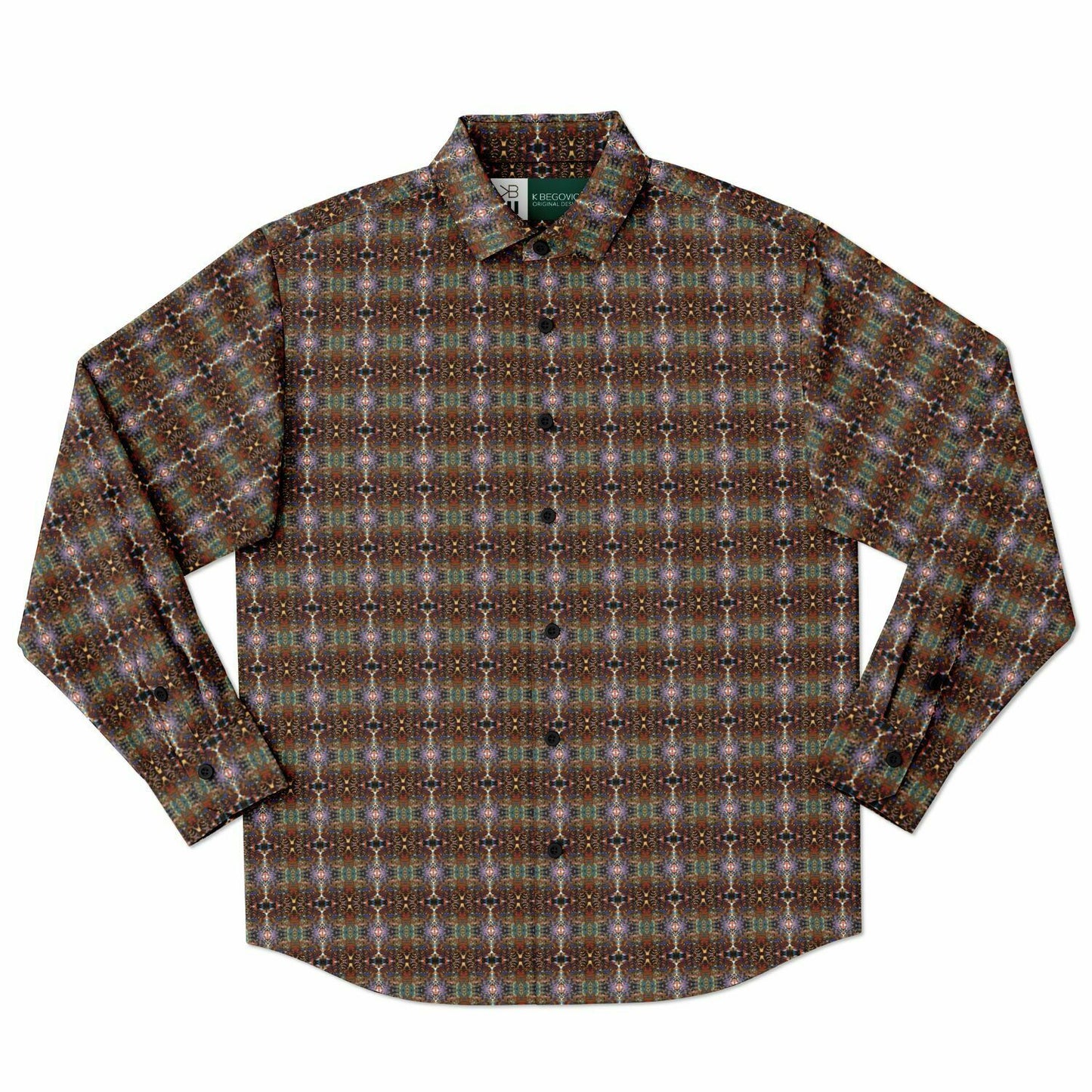 Long Sleeve Button Down Shirt (Woodstock No. 1)