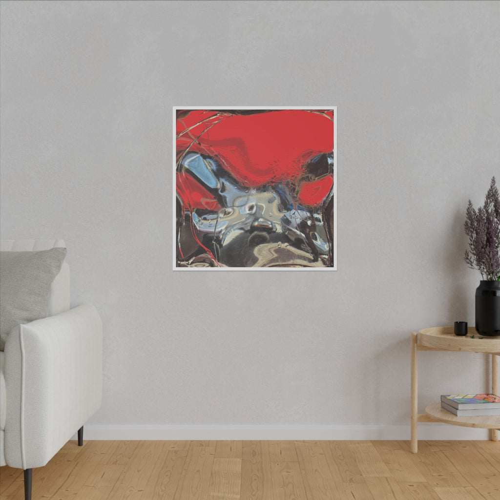 Abstract Art Canvas - "Crash"