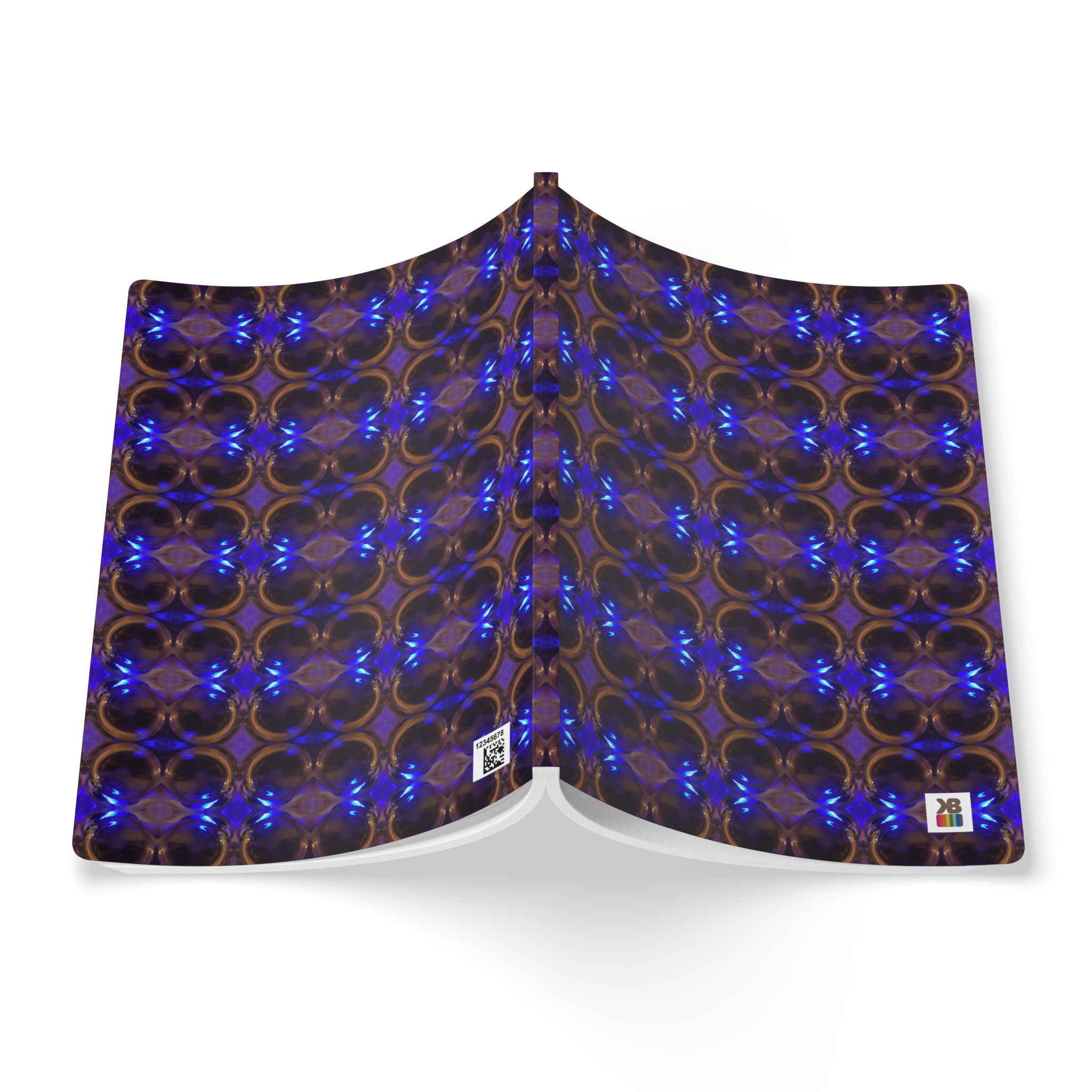 Softcover Journal (Cobalt Bubble)