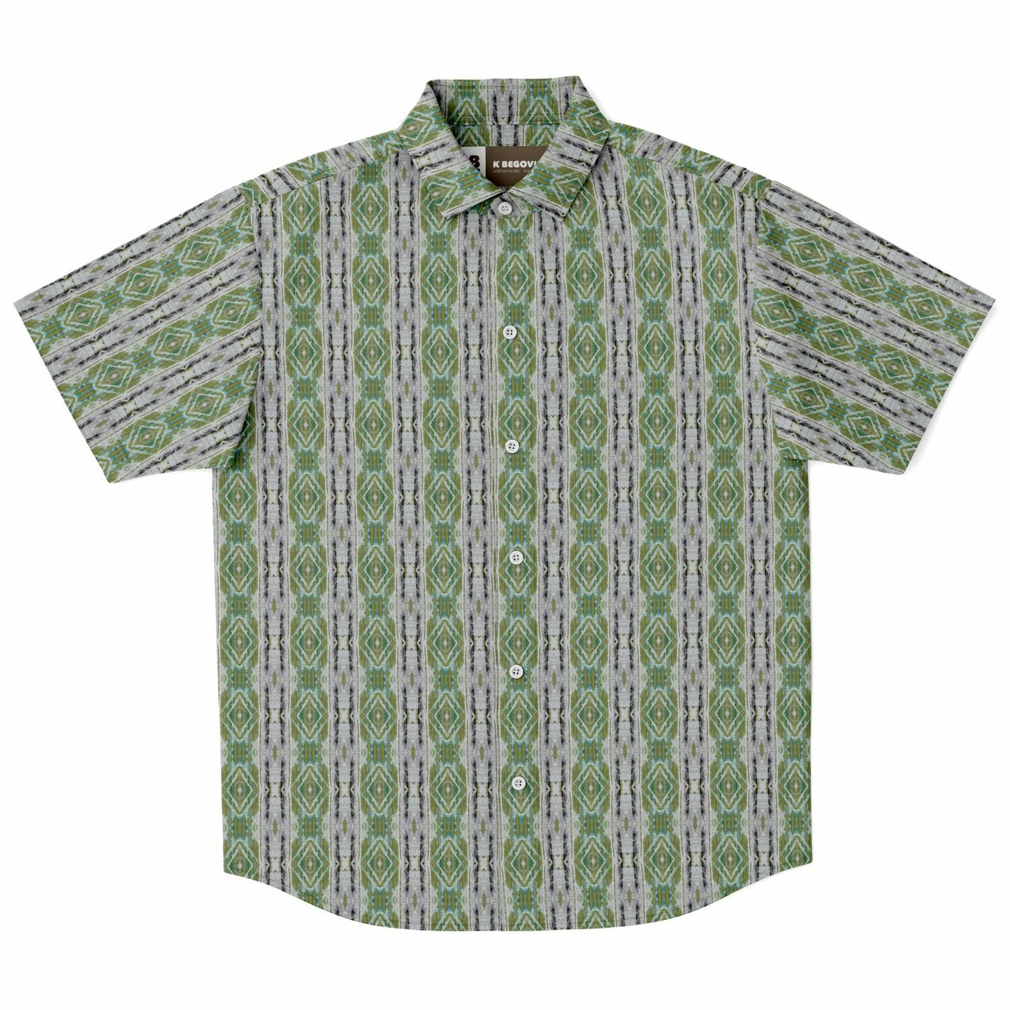 Short Sleeve Button Down Shirt (Bamboo No. 1)