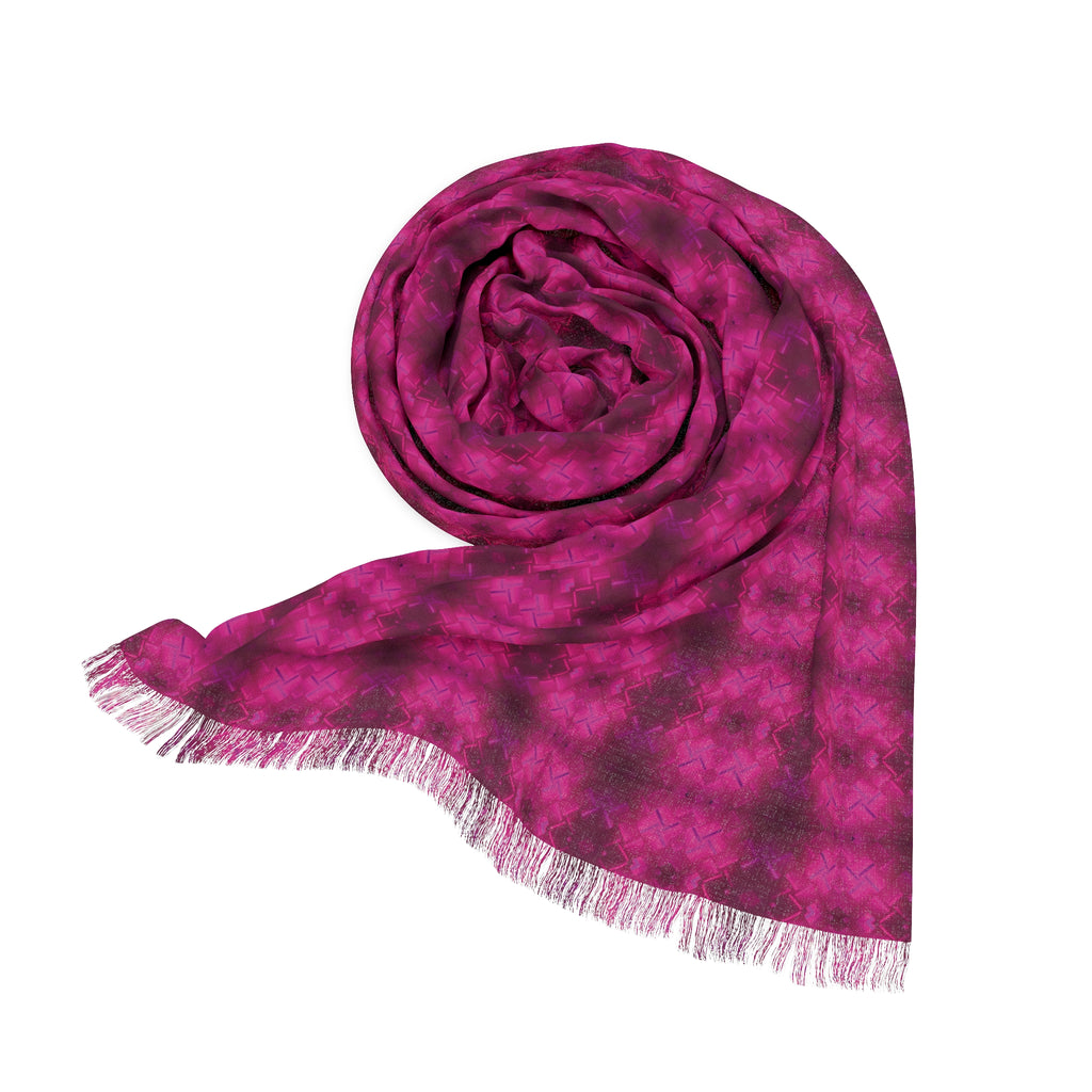 Pashmina Scarf (Fuchsia Parquet)