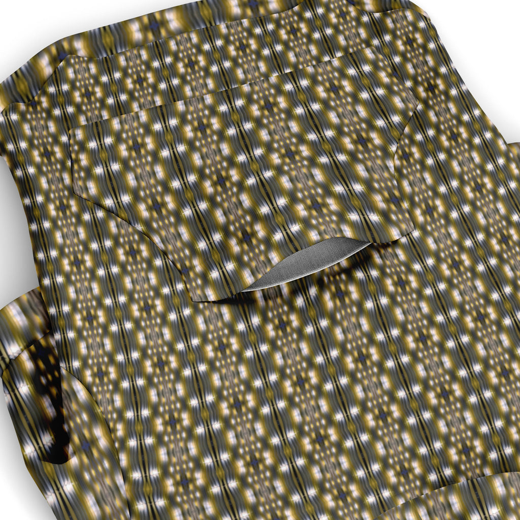 Dog Zip-Up Hoodie (Yellow Accordion)