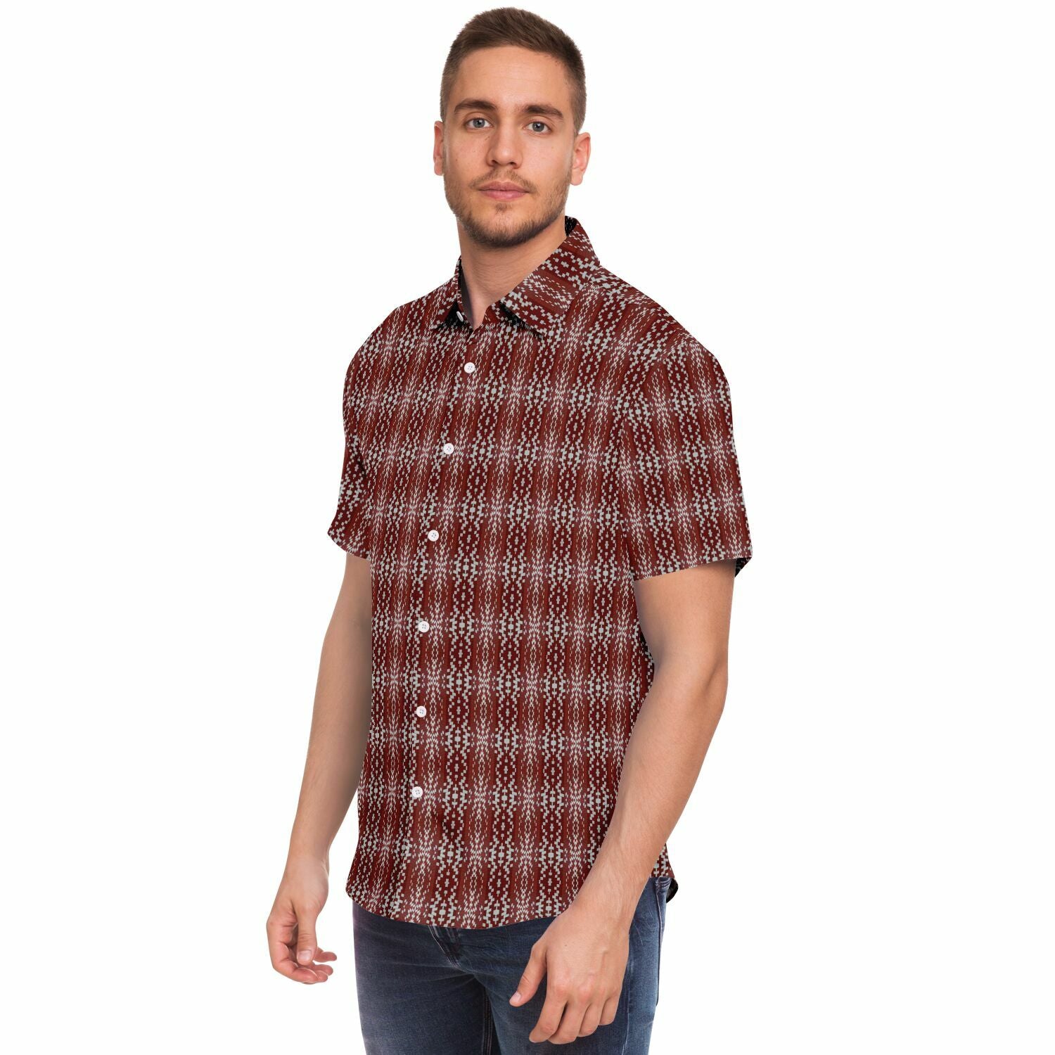 Short Sleeve Button Down Shirt (Plainfield)