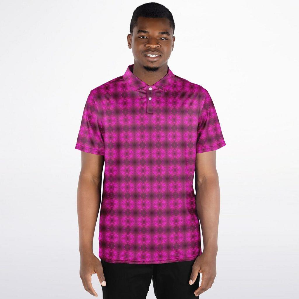 Polo Shirt (Fuchsia Parquet)