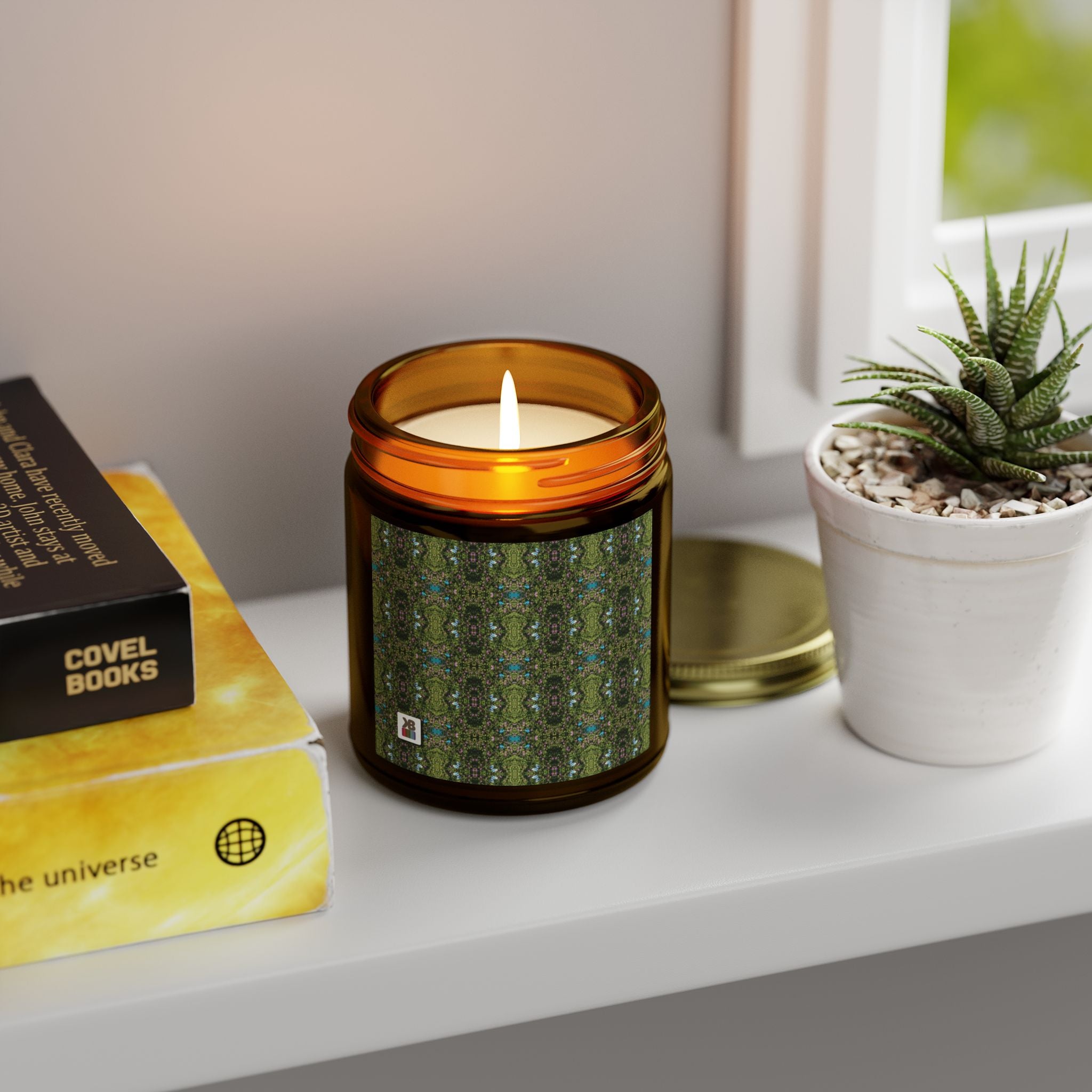 9oz Woodsy Scented Candle (Secret Garden)