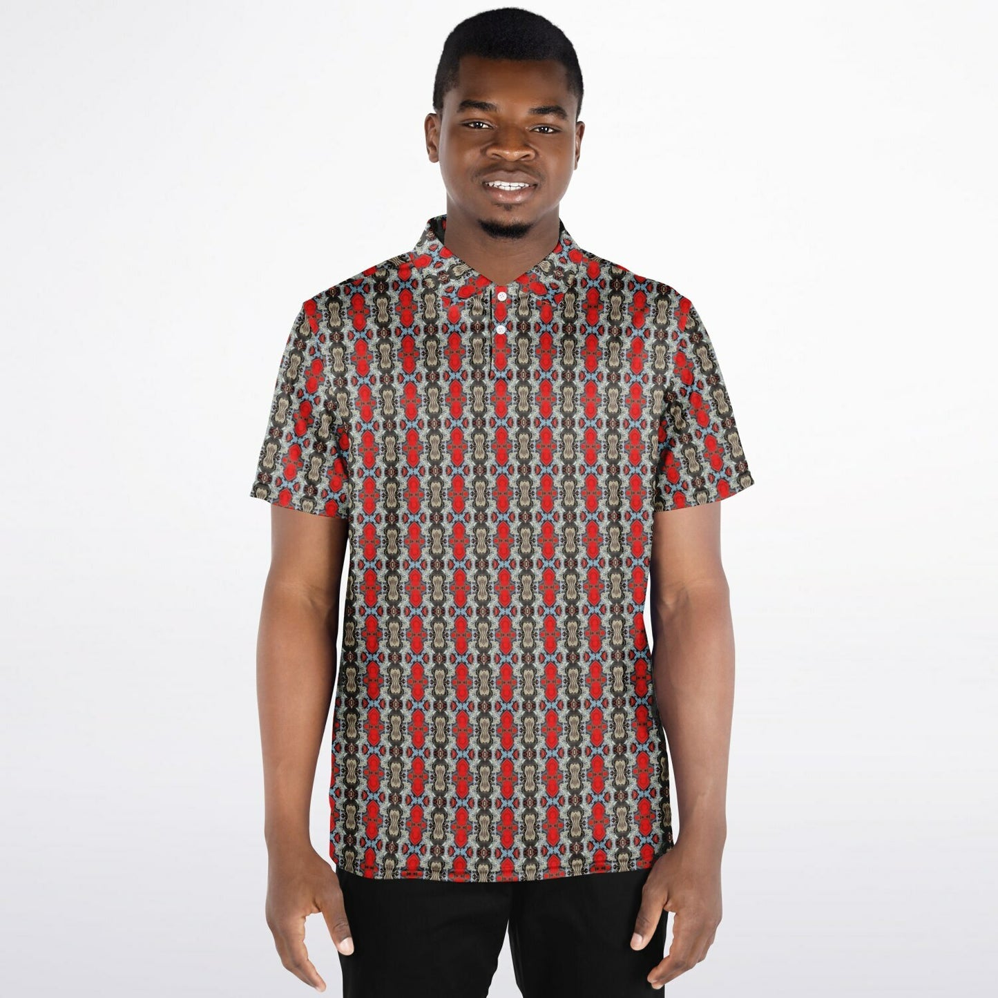 Polo Shirt (Modern Paisley)