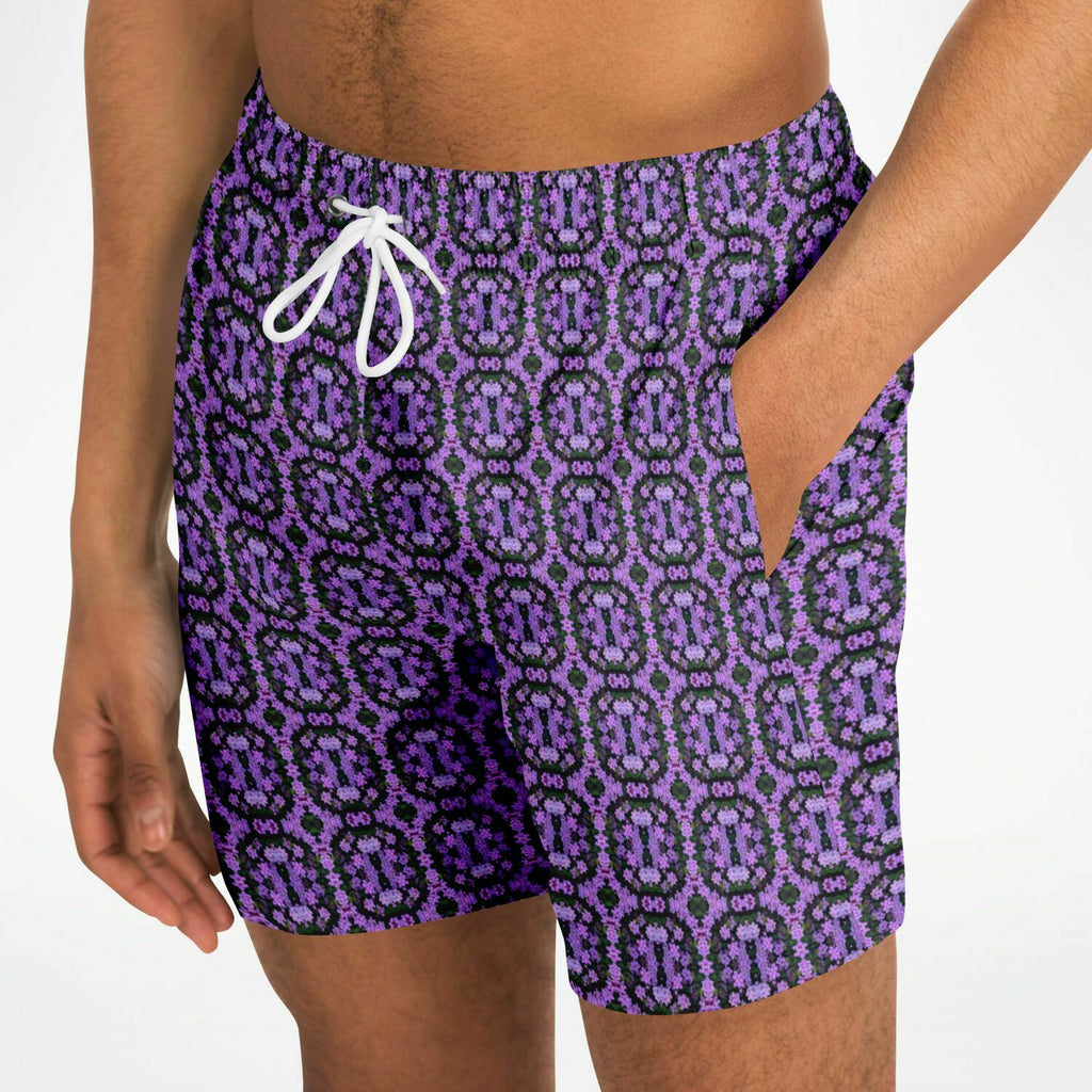 Swim Trunks (Violet Rings)
