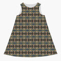 A-Line Dress (Modern Plaid No. 1)