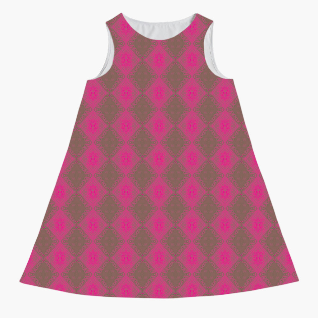A-Line Dress (Pink Diamond)