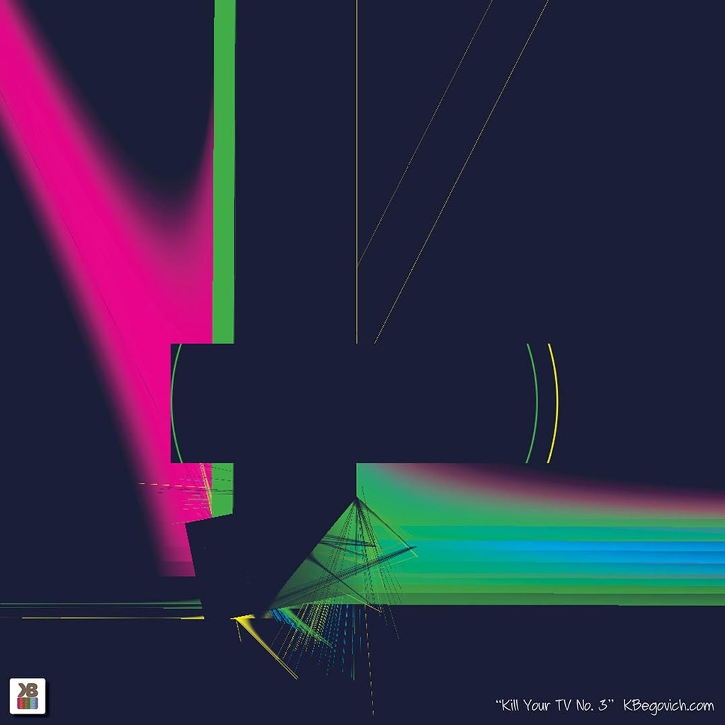 Art T-shirt (Kill Your TV No. 3)