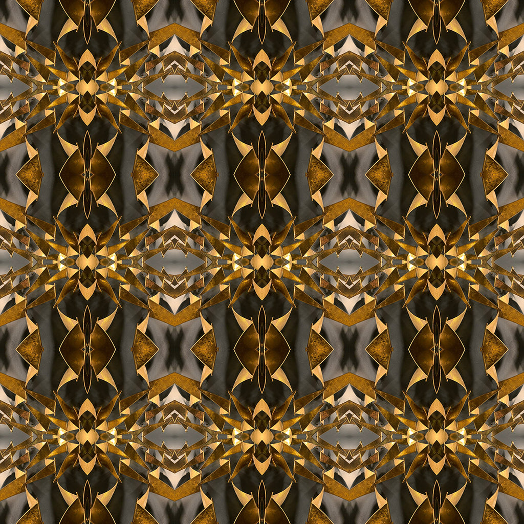 Unisex Bomber Jacket (Golden Blossom)