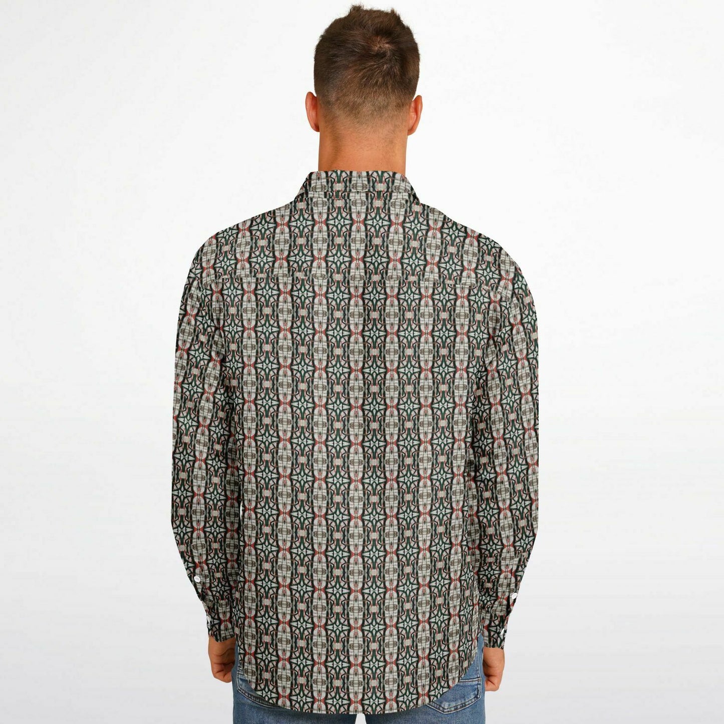 Long Sleeve Button Down Shirt (The Wall)