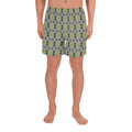 Eco-friendly Stretch Shorts (Glass Block No. 1)