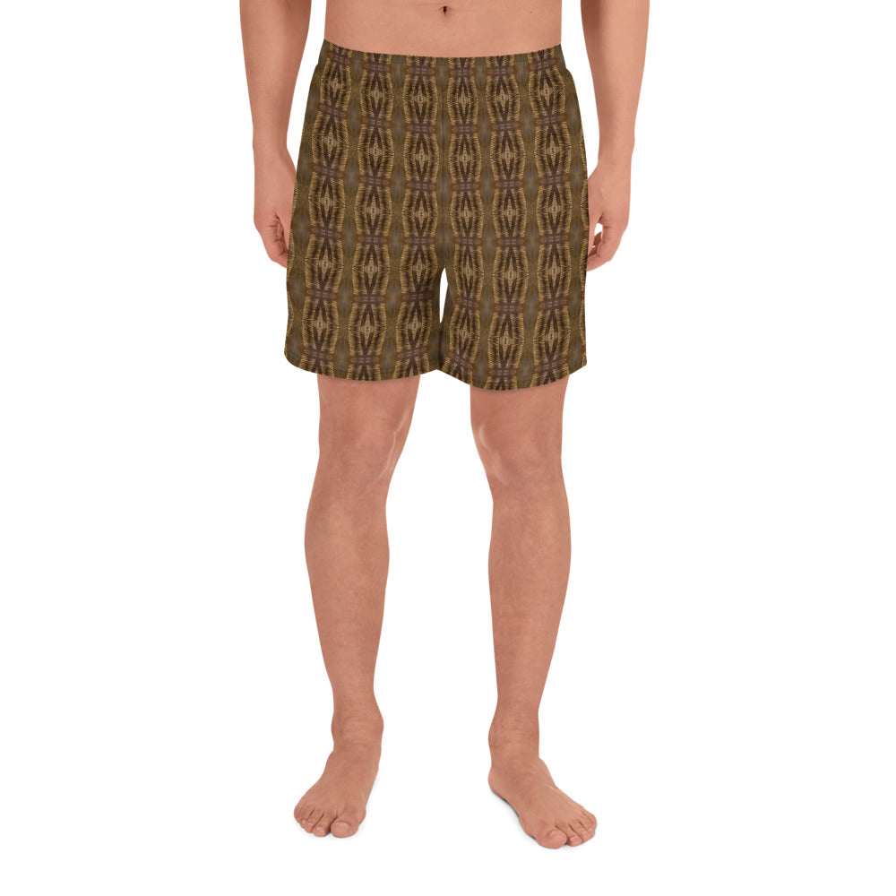 Eco-friendly Stretch Shorts (Tiki Palm)