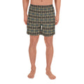 Eco-friendly Stretch Shorts (Modern Plaid No. 1)