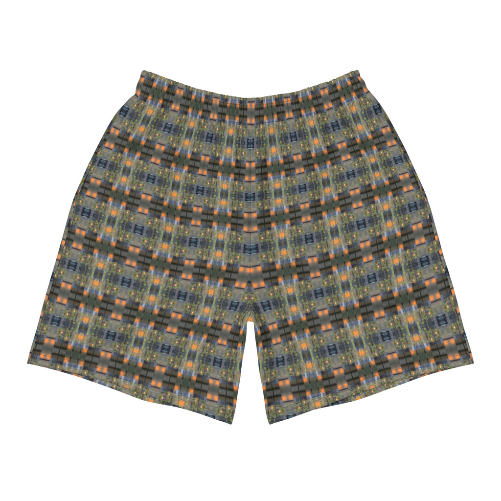 Eco-friendly Stretch Shorts (Modern Plaid No. 1)