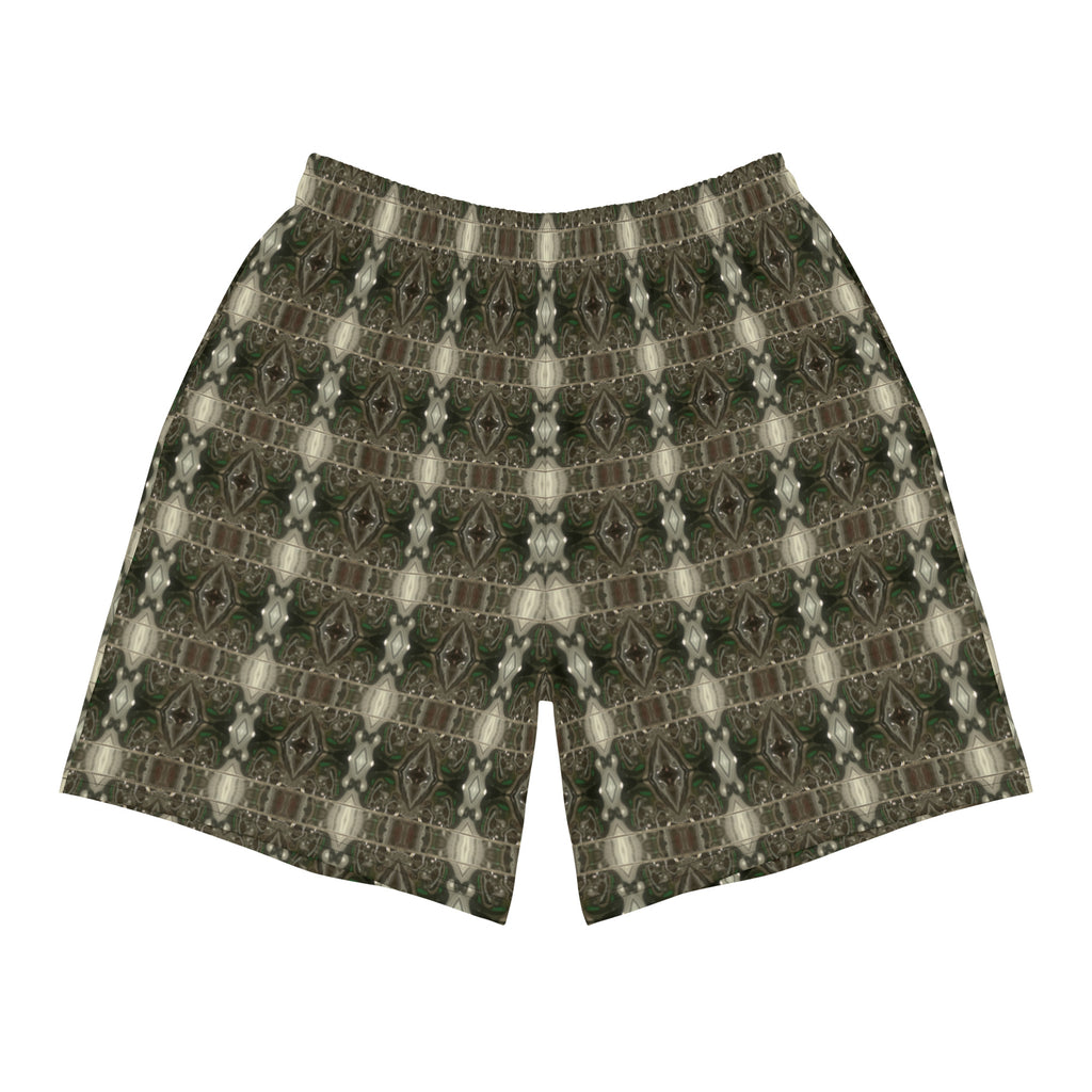 Eco-friendly Stretch Shorts (Swirl Plaid)
