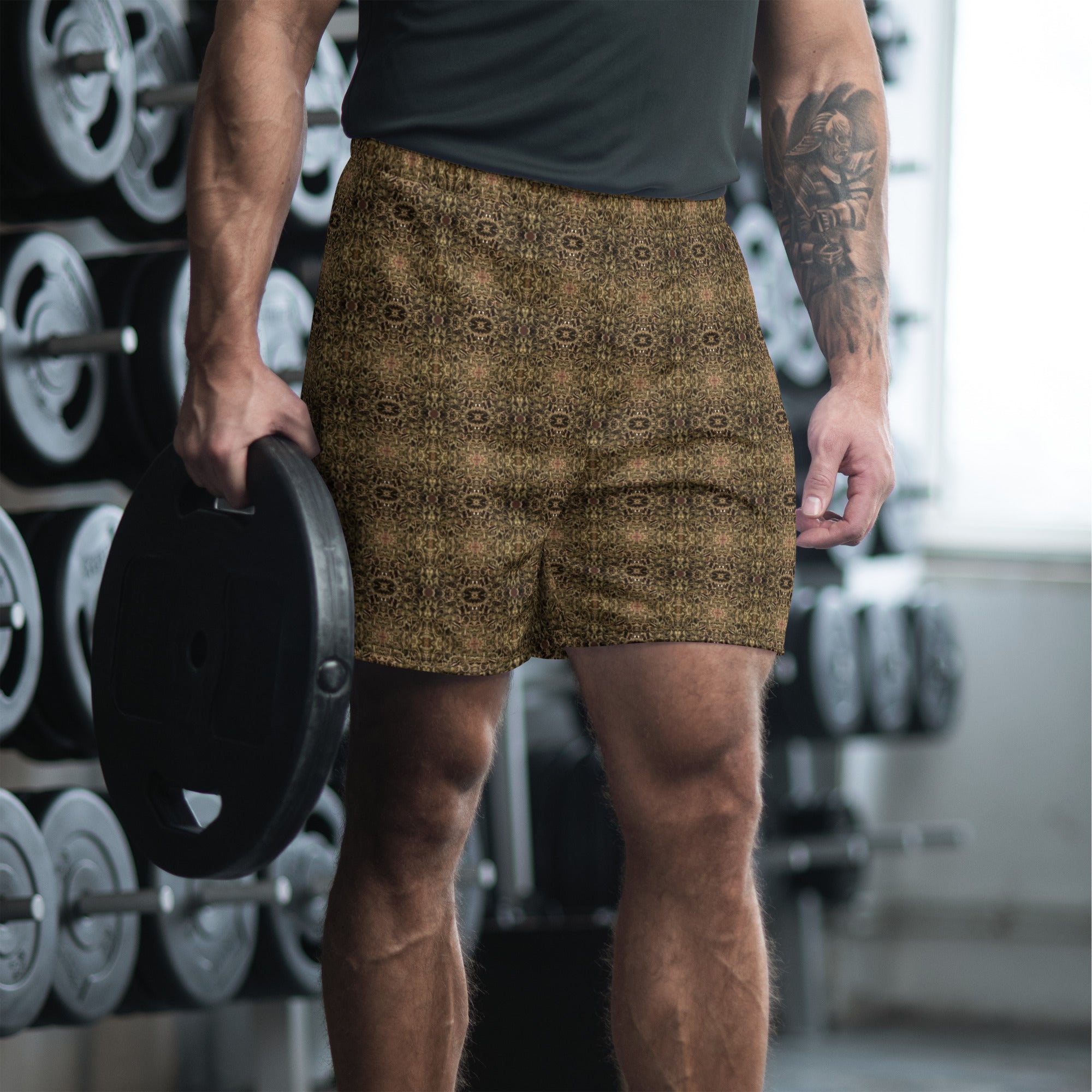 Eco-friendly Stretch Shorts (Olive Stix)