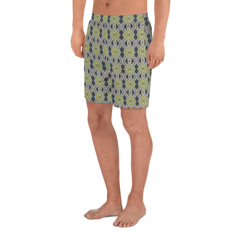 Eco-friendly Stretch Shorts (Glass Block No. 1)