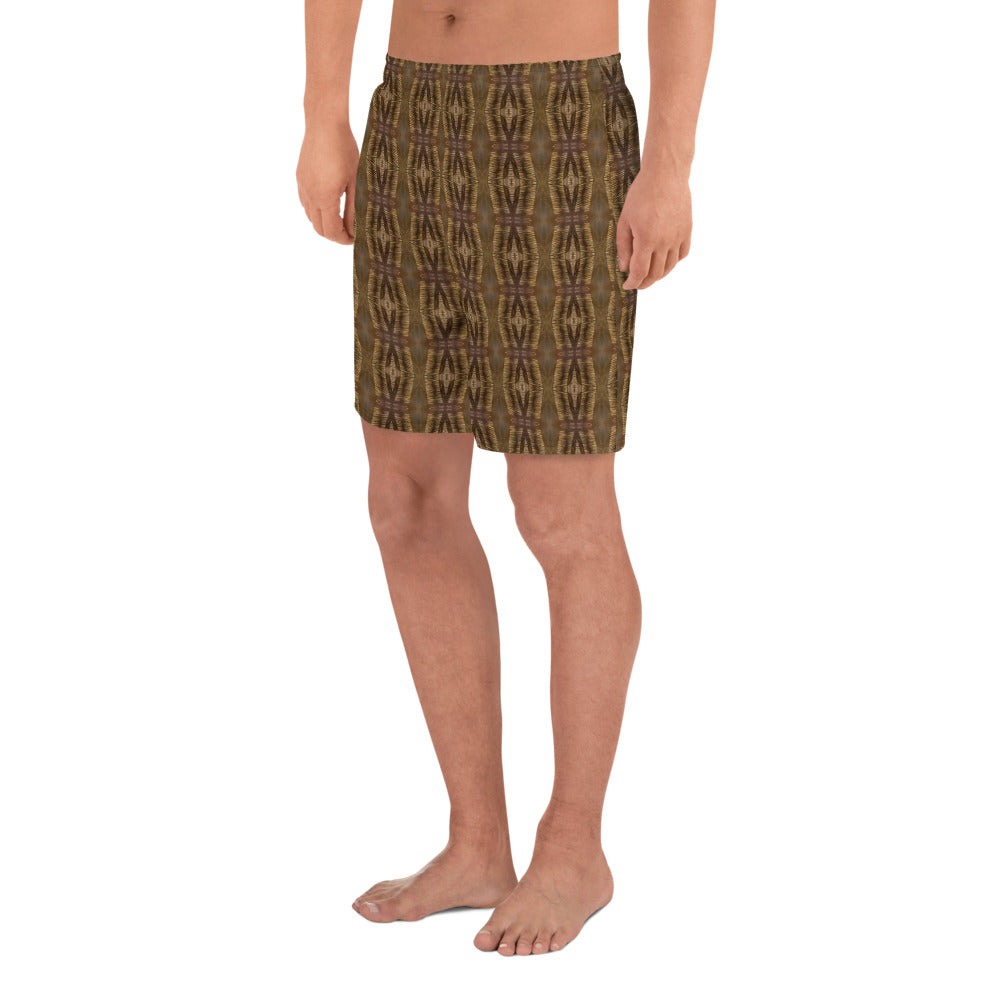 Eco-friendly Stretch Shorts (Tiki Palm)