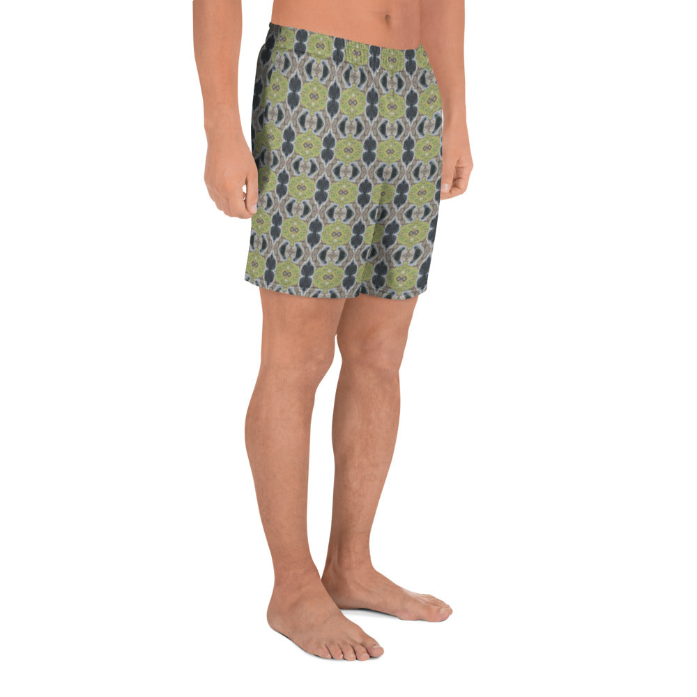 Eco-friendly Stretch Shorts (Glass Block No. 1)