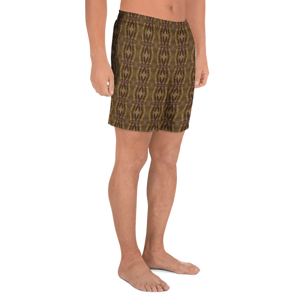 Eco-friendly Stretch Shorts (Tiki Palm)