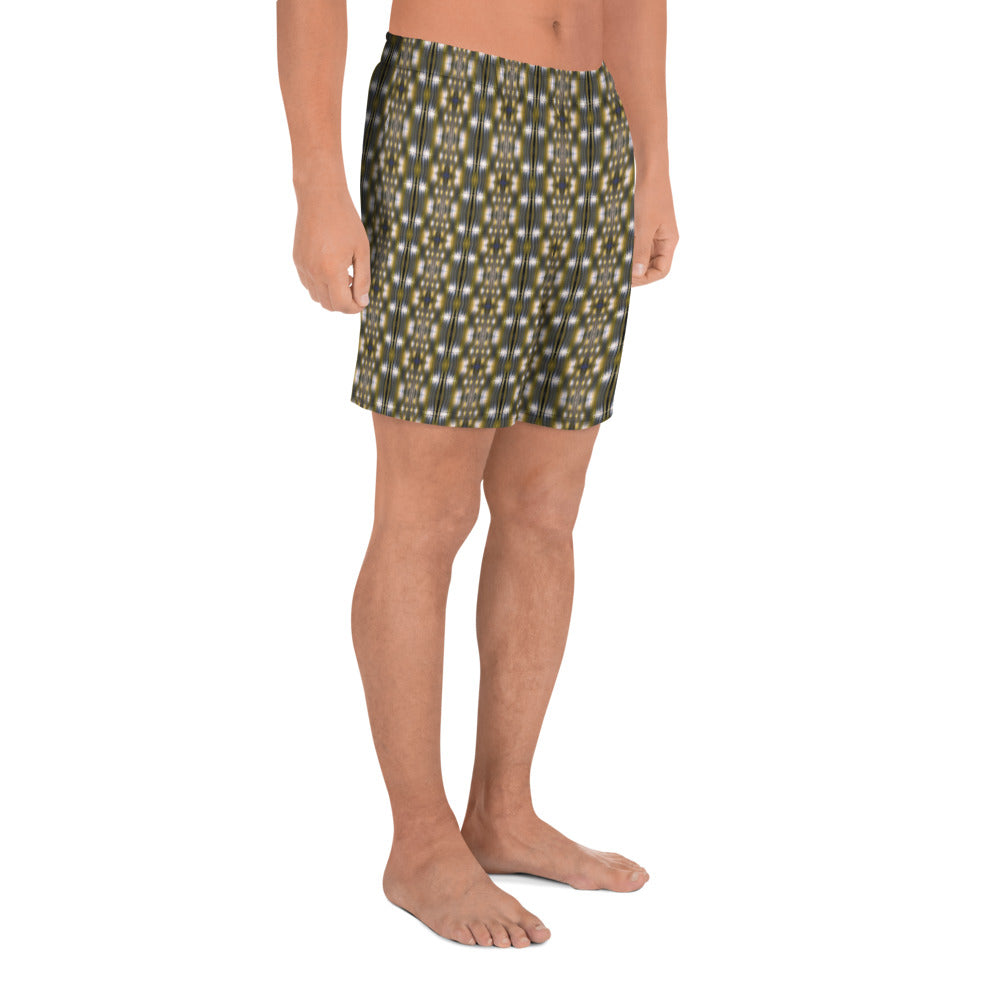 Eco-friendly Stretch Shorts (Yellow Accordion)