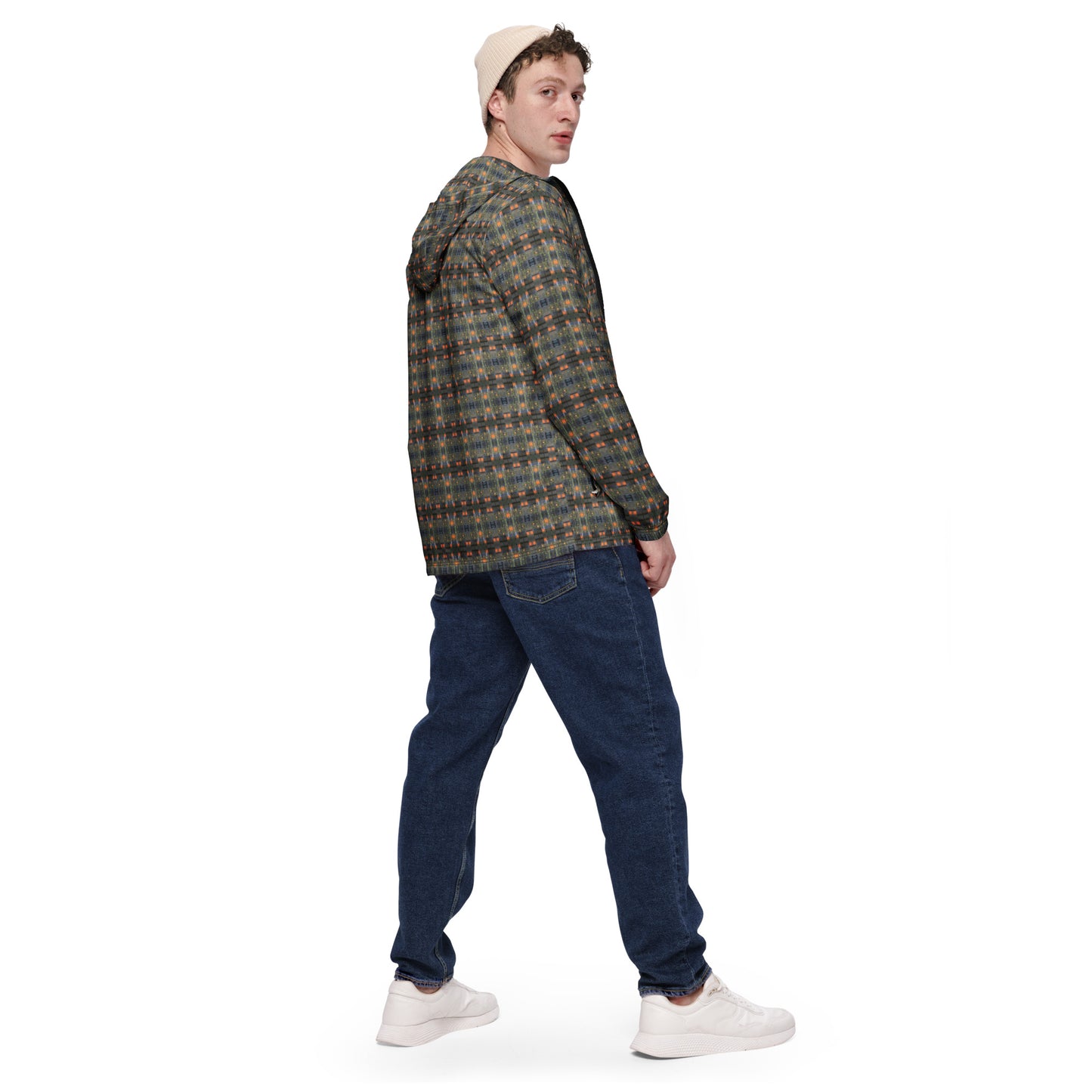 Windbreaker (Modern Plaid No. 1)