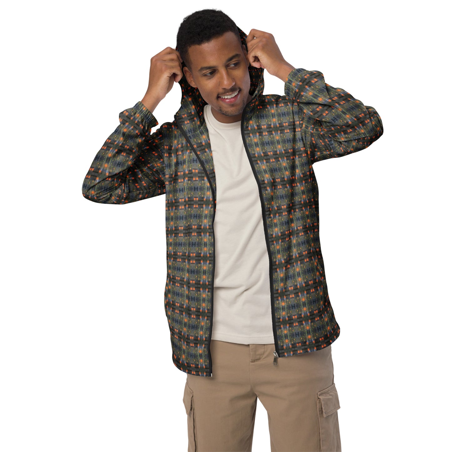 Windbreaker (Modern Plaid No. 1)