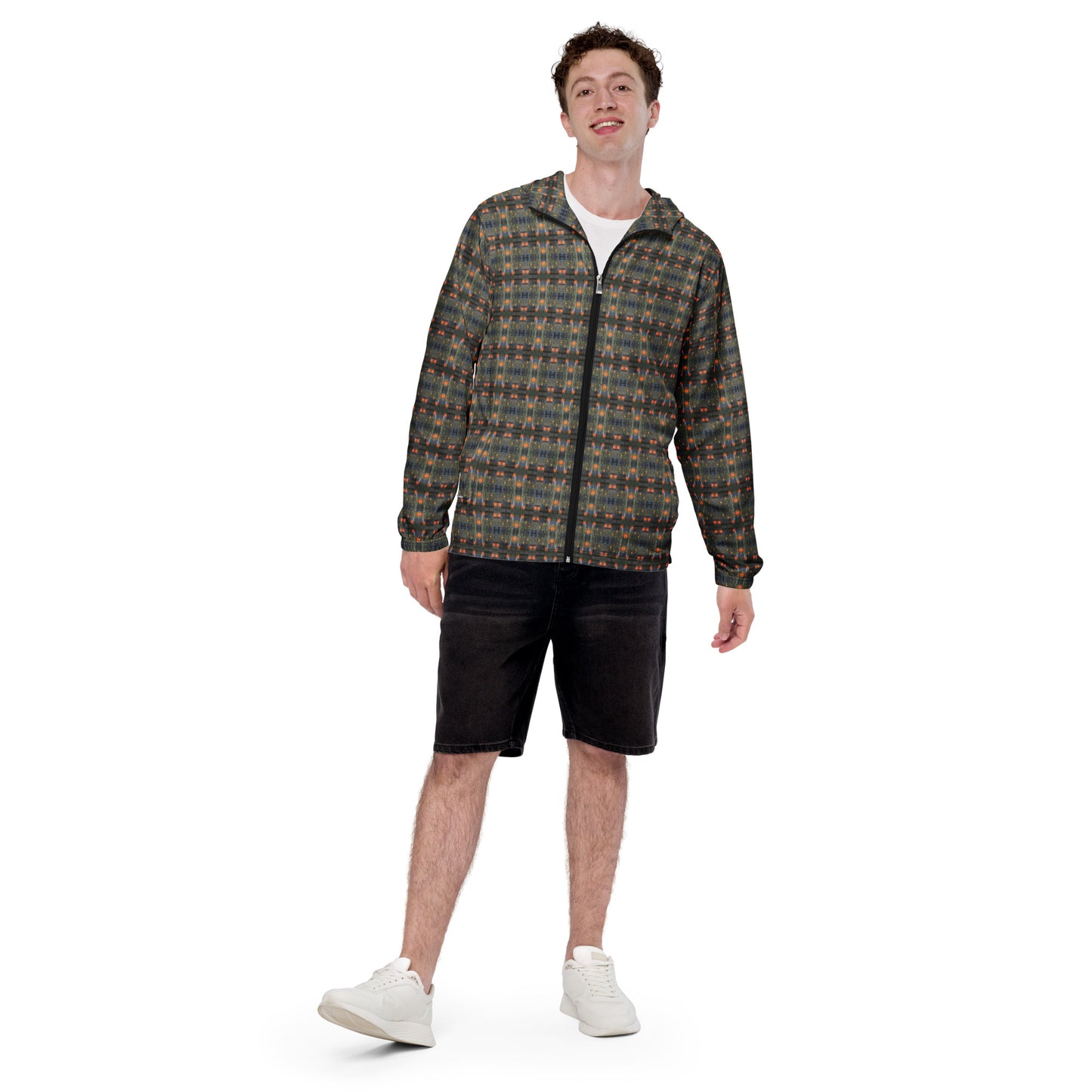 Windbreaker (Modern Plaid No. 1)