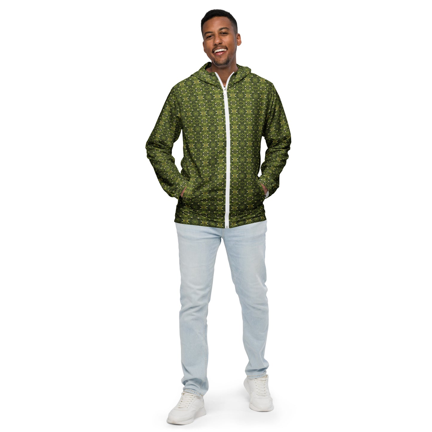 Windbreaker (Avocado Floral)