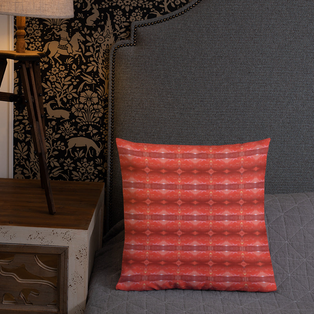 2-in-1 Premium Pillow (Kiss / Black & Tan No. 1)