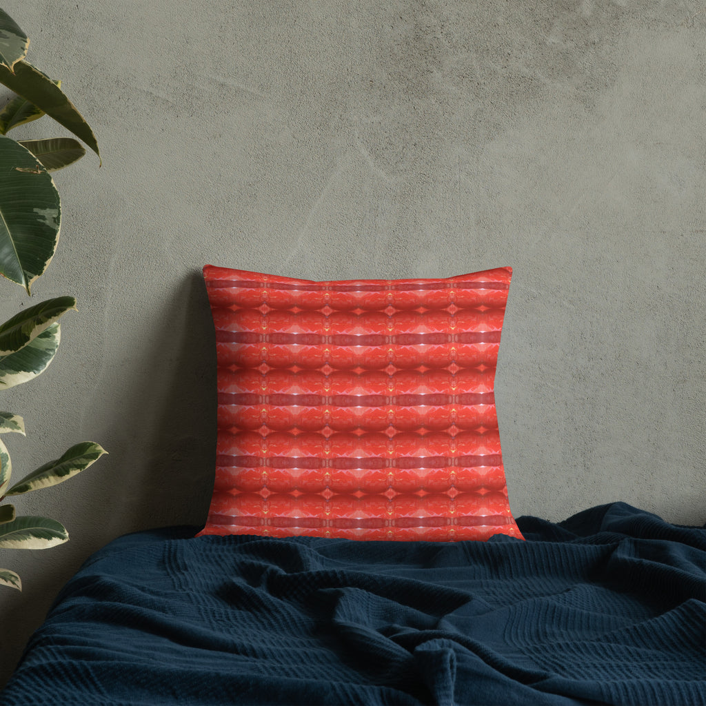 2-in-1 Premium Pillow (Kiss / Black & Tan No. 1)