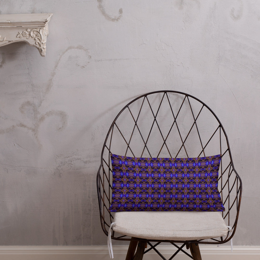 2-in-1 Premium Pillow (Copper & Lead No. 3 / Cobalt Bubble)