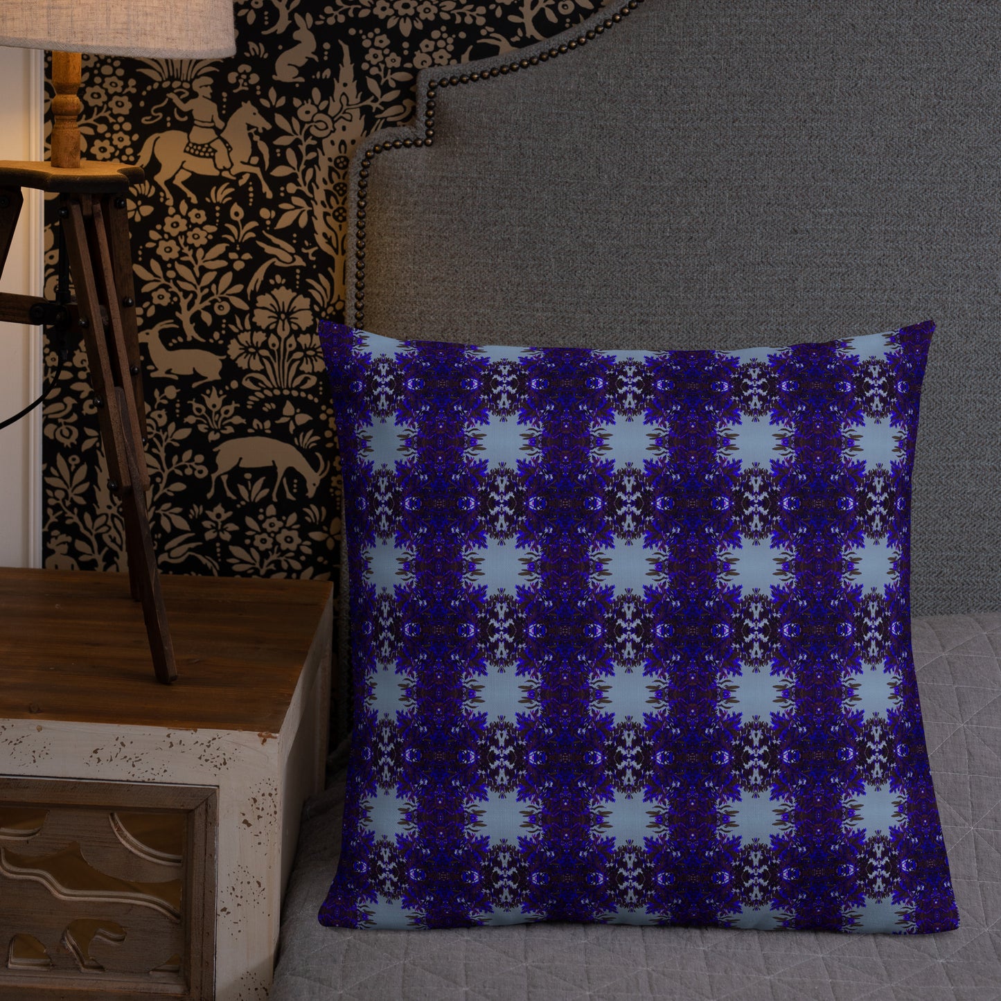 2-in-1 Premium Pillow (Duskflower No. 2 / Eclipse)