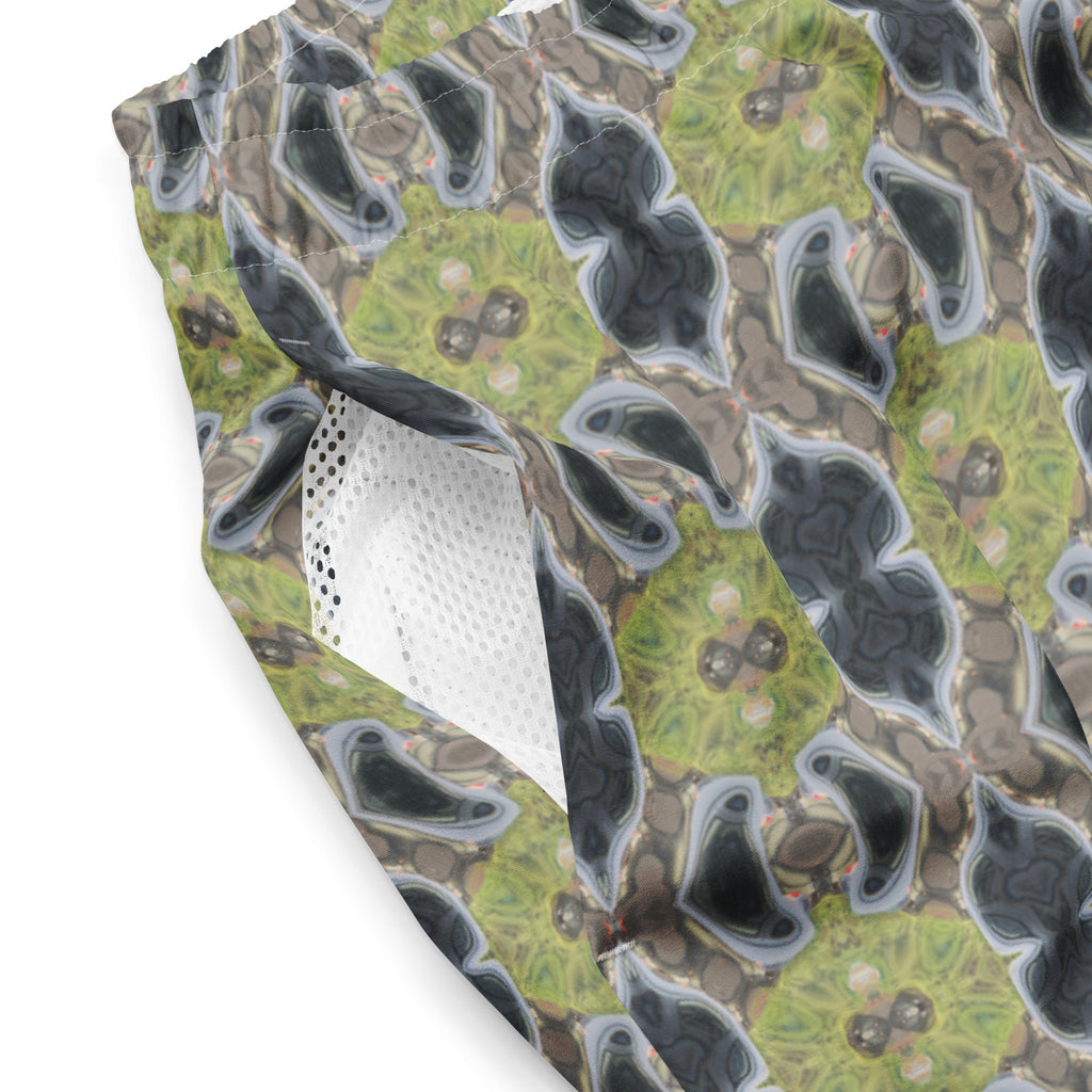 Eco-friendly Swim Trunks (Glass Block No. 3)