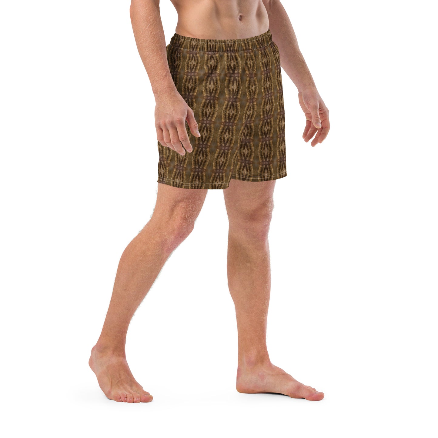 Eco-friendly Swim Trunks (Tiki Palm)