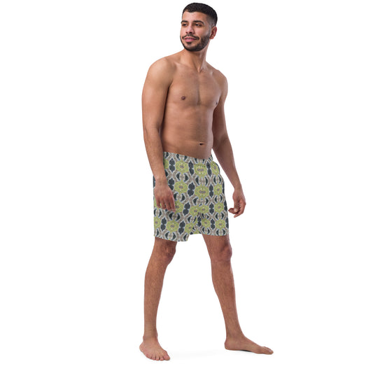 Eco-friendly Swim Trunks (Glass Block No. 3)