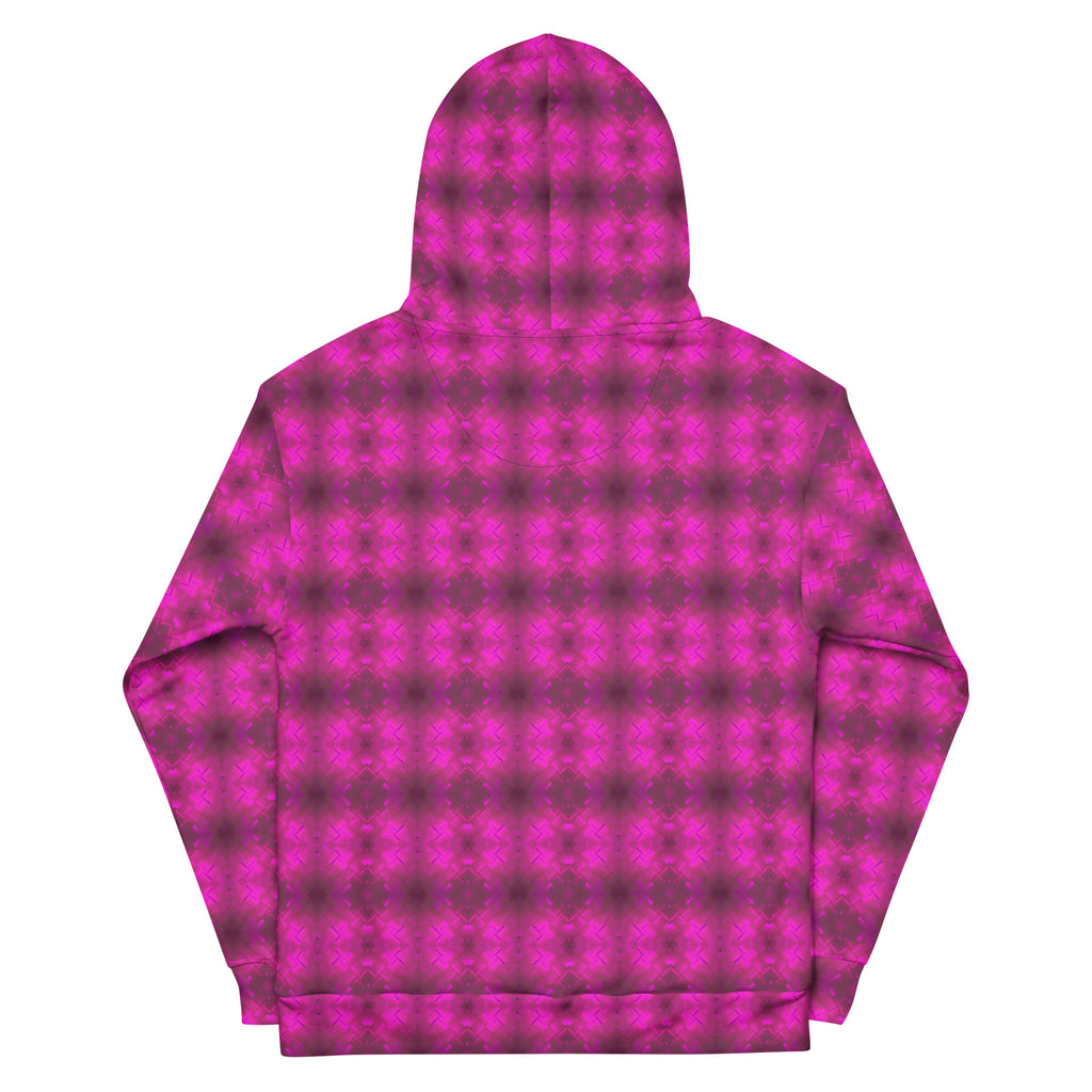 Pullover Hoodie (Fuchsia Parquet)