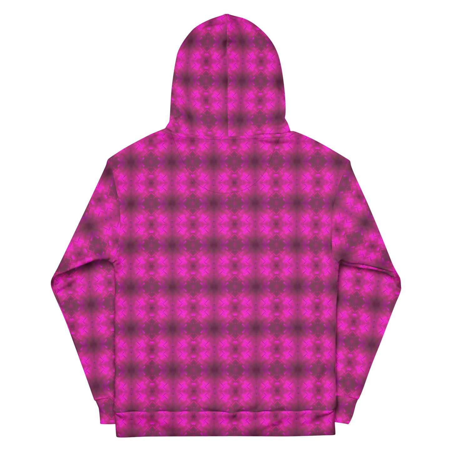 Pullover Hoodie (Fuchsia Parquet)