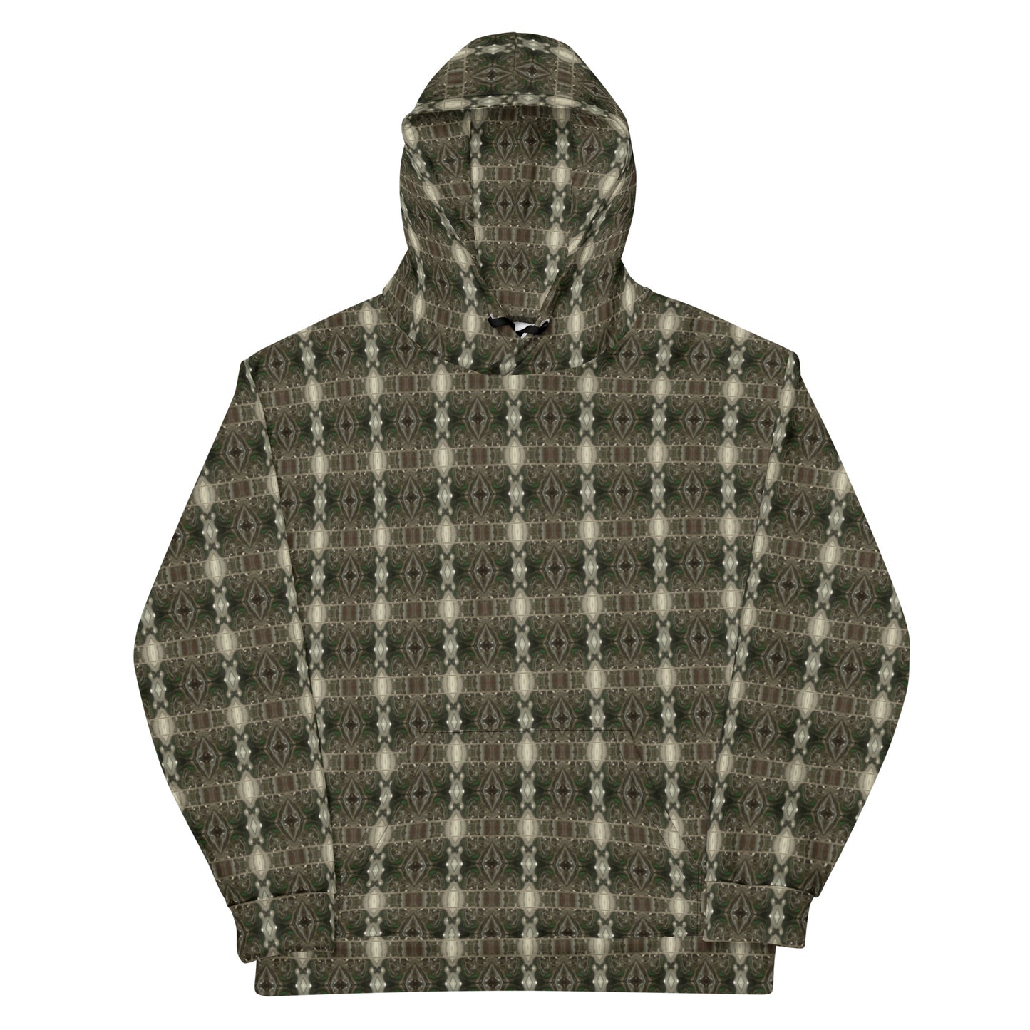 Pullover Hoodie (Swirl Plaid)