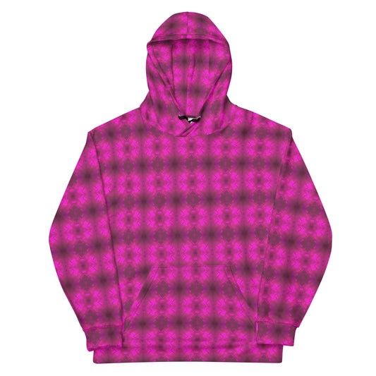 Pullover Hoodie (Fuchsia Parquet)