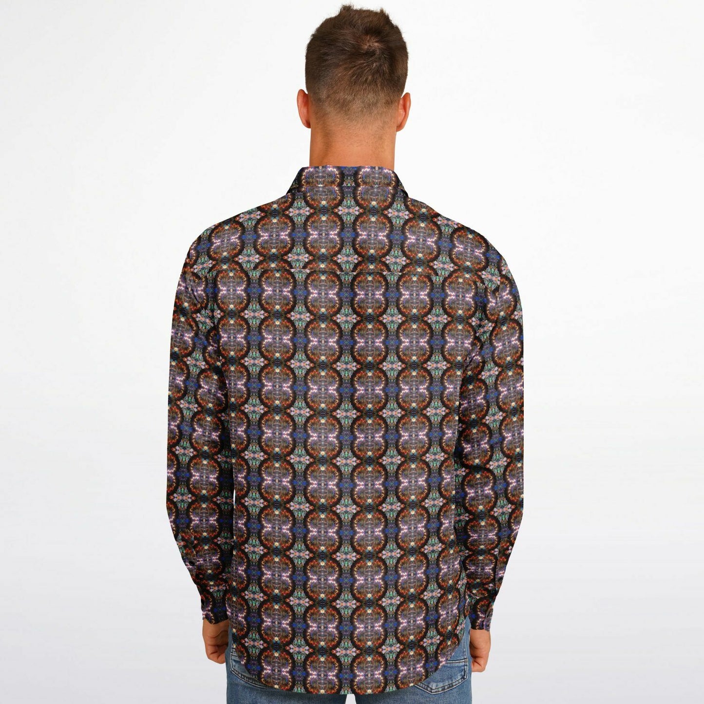 Long Sleeve Button Down Shirt (Woodstock No. 2)